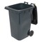 Vestil 64 Gal Poly Trash Can, Gray TH-64-GY - alternate 3